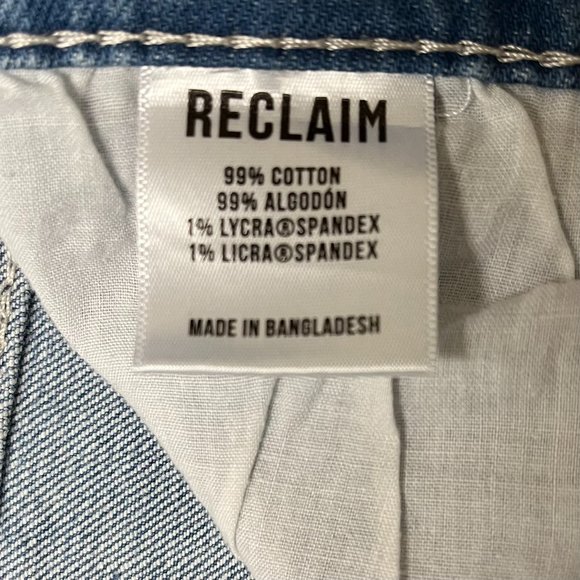 Reclaim Regular Straight Stretch Jean Size 34x30 - Picture 9 of 13
